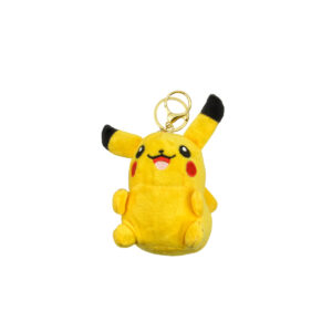 Μπρελόκ λούτρινο παιχνίδι Pikachu κίτρινο χρώμα