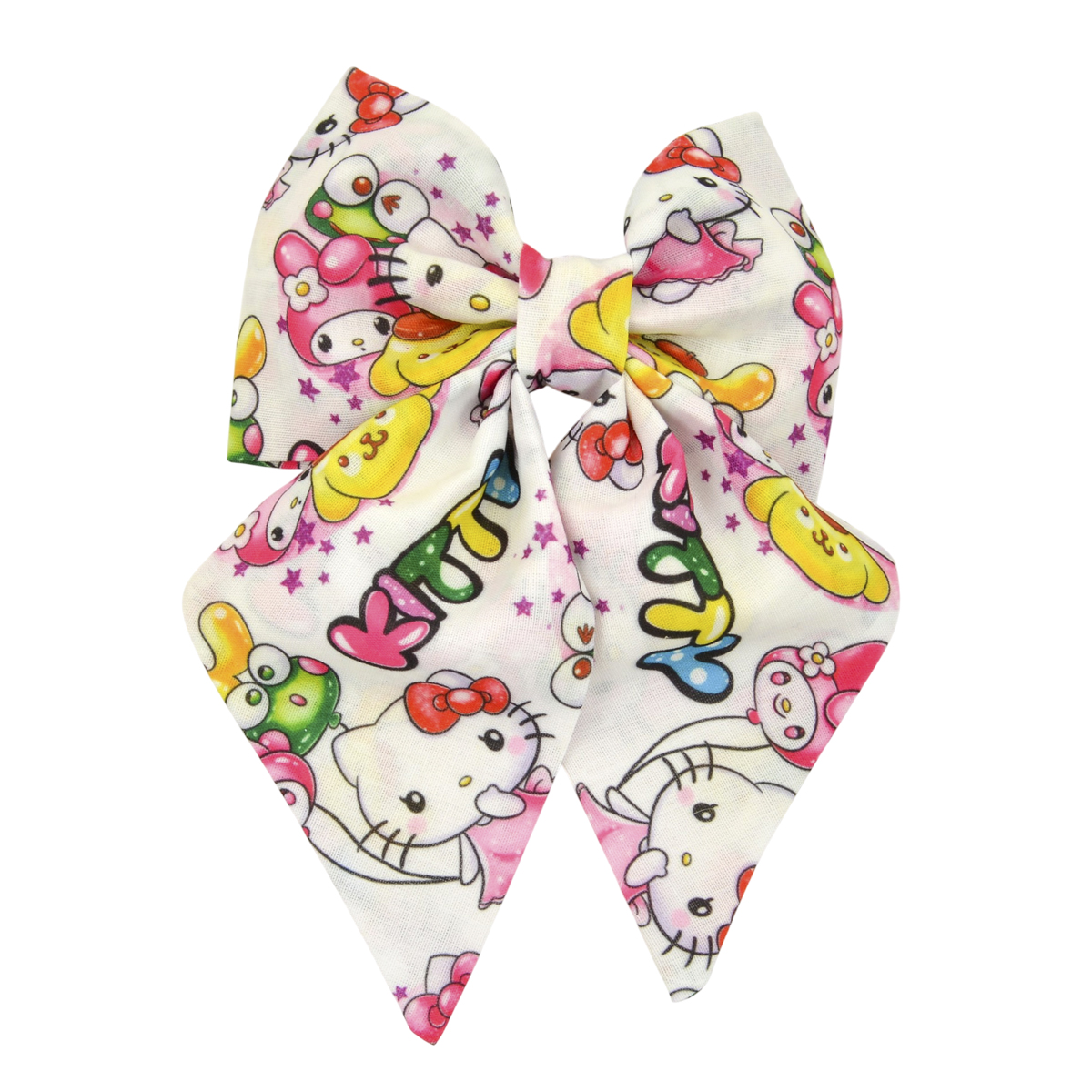 fiongkos_129 Χειροποίητο κλιπ μαλλιών με θέμα HELLO KITTY - Image 1