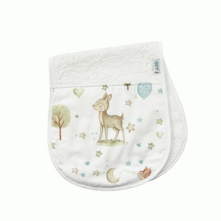 758-deer-blue-600x600 (1) Λαβέτα πετσετέ 23/54 σμ Ελάφι σιέλ - Image 1